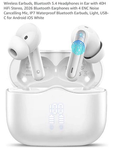 Wireless earbuds bluetooth - wireless, earbuds,